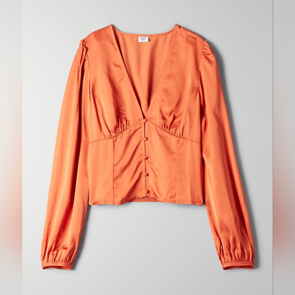 aritzia tatiana blouse Sunday Best